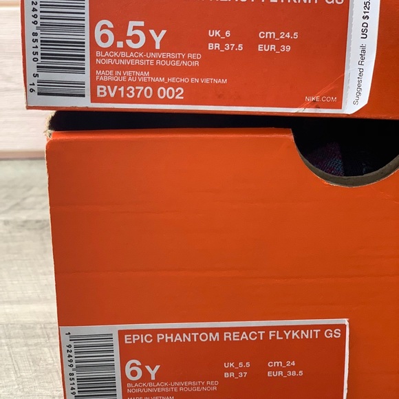 Nike Phantom React Flyknit (GS) - Picture 7 of 8